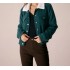 The Green Single Breasted Corduroy Jacket