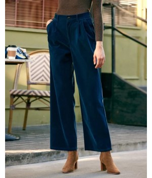 The High Waisted Pleated Wide Leg Pants