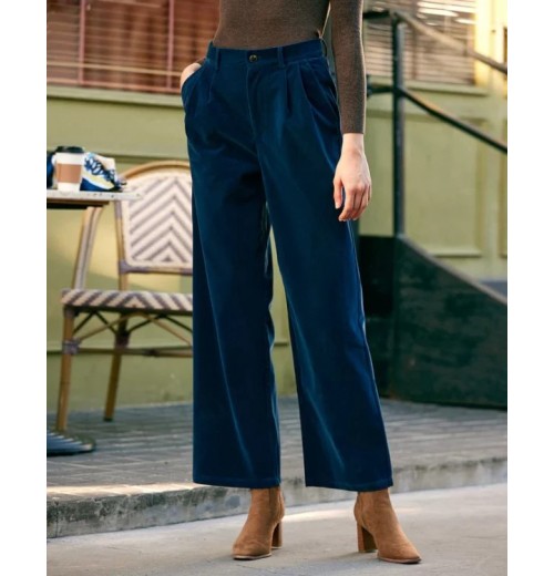 The High Waisted Pleated Wide Leg Pants